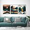 6 Pack Diamond Painting Kits for Adults,Full Round Drill Diamond Painting Abstract Landscapes DIY 5D Diamond Art Craft for Home Wall Decor Gift (12x16inch) DP